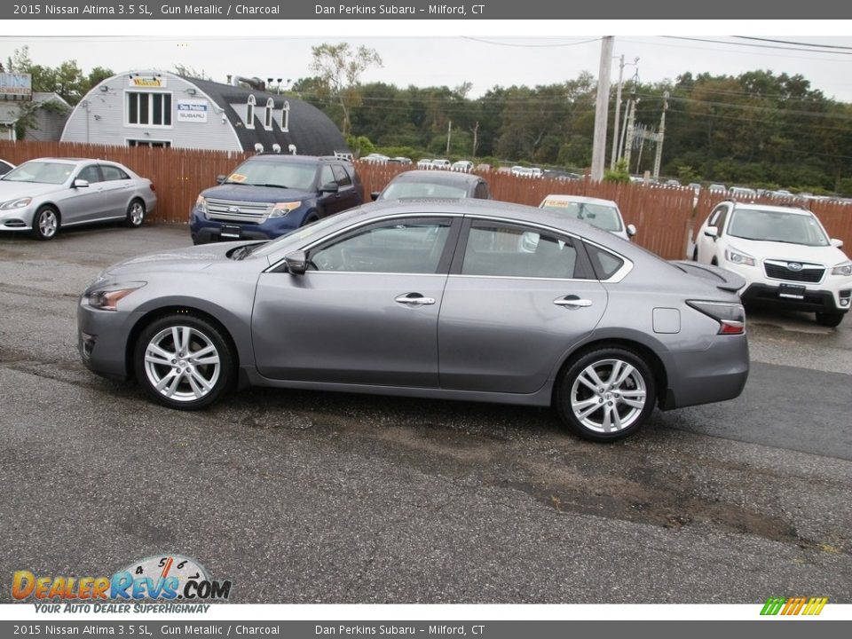 Gun Metallic 2015 Nissan Altima 3.5 SL Photo #8