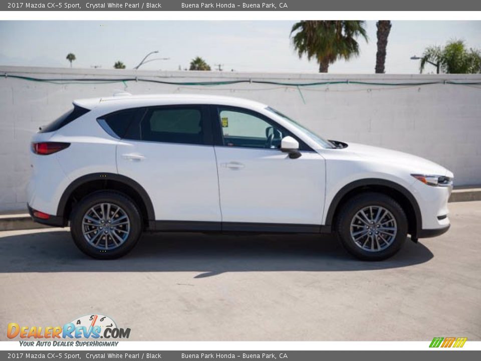 Crystal White Pearl 2017 Mazda CX-5 Sport Photo #14