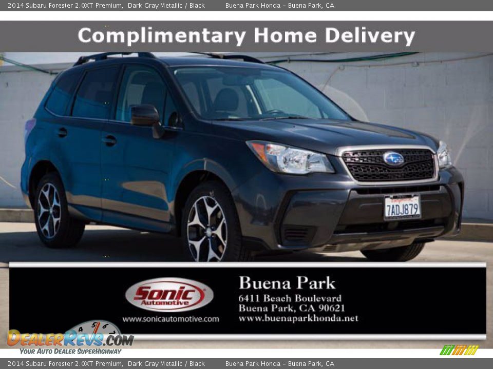 2014 Subaru Forester 2.0XT Premium Dark Gray Metallic / Black Photo #1