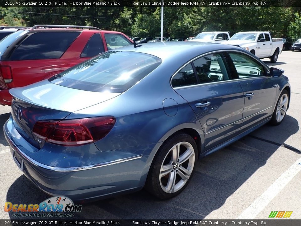 Harbor Blue Metallic 2016 Volkswagen CC 2.0T R Line Photo #3