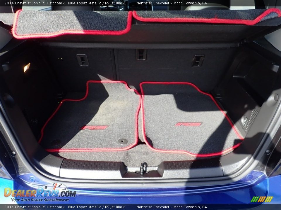 2014 Chevrolet Sonic RS Hatchback Trunk Photo #7