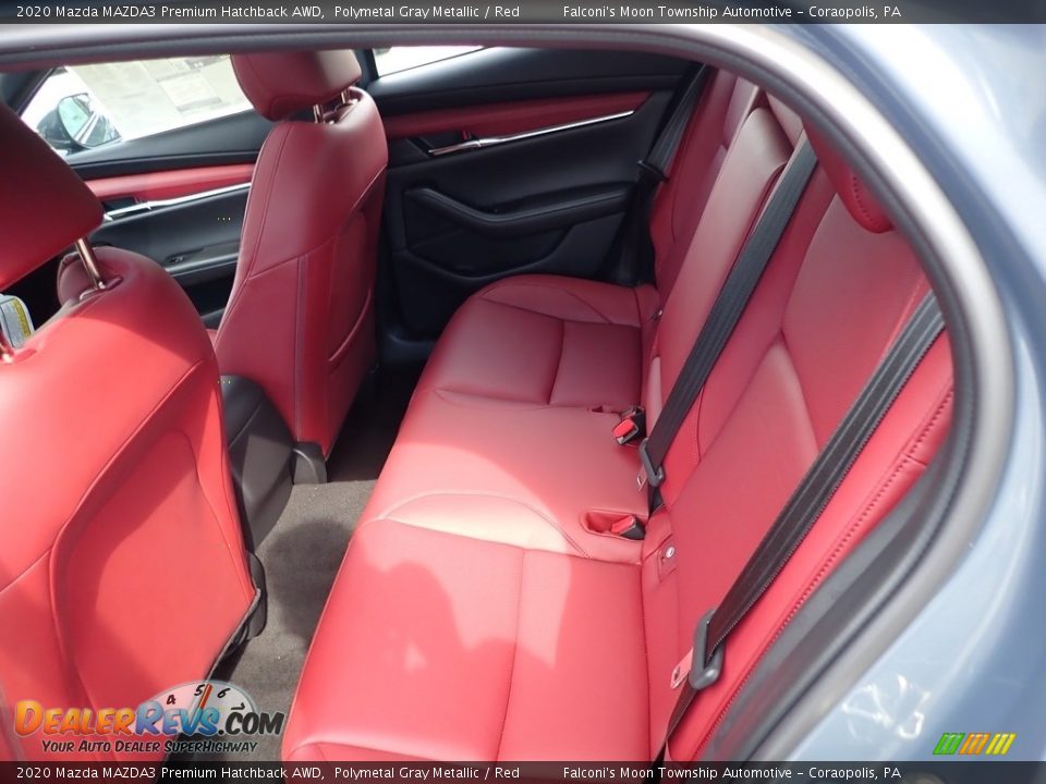 Rear Seat of 2020 Mazda MAZDA3 Premium Hatchback AWD Photo #8