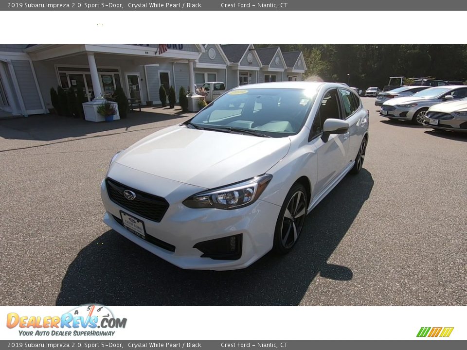 2019 Subaru Impreza 2.0i Sport 5-Door Crystal White Pearl / Black Photo #3