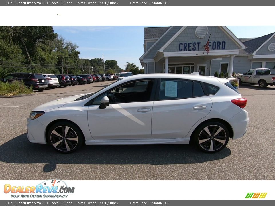 2019 Subaru Impreza 2.0i Sport 5-Door Crystal White Pearl / Black Photo #4