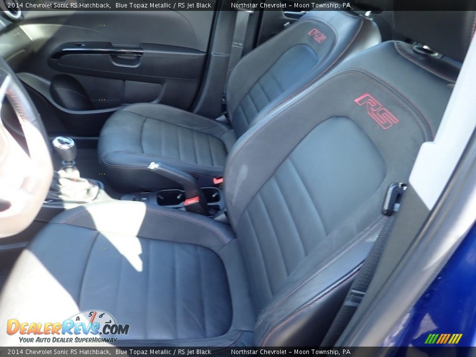 Front Seat of 2014 Chevrolet Sonic RS Hatchback Photo #20