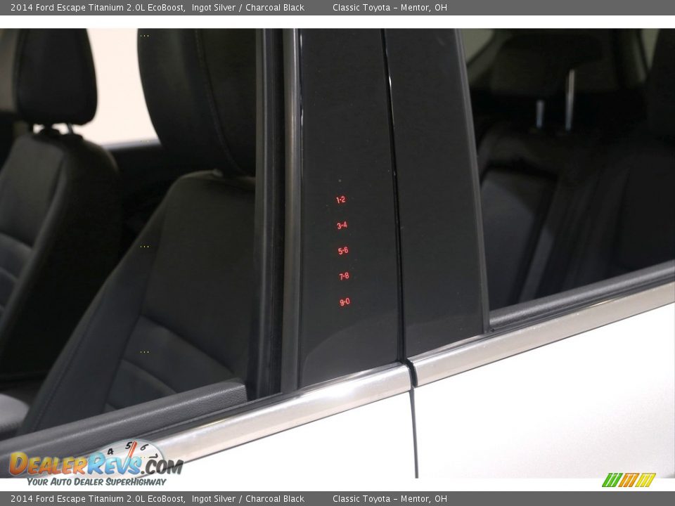 2014 Ford Escape Titanium 2.0L EcoBoost Ingot Silver / Charcoal Black Photo #4