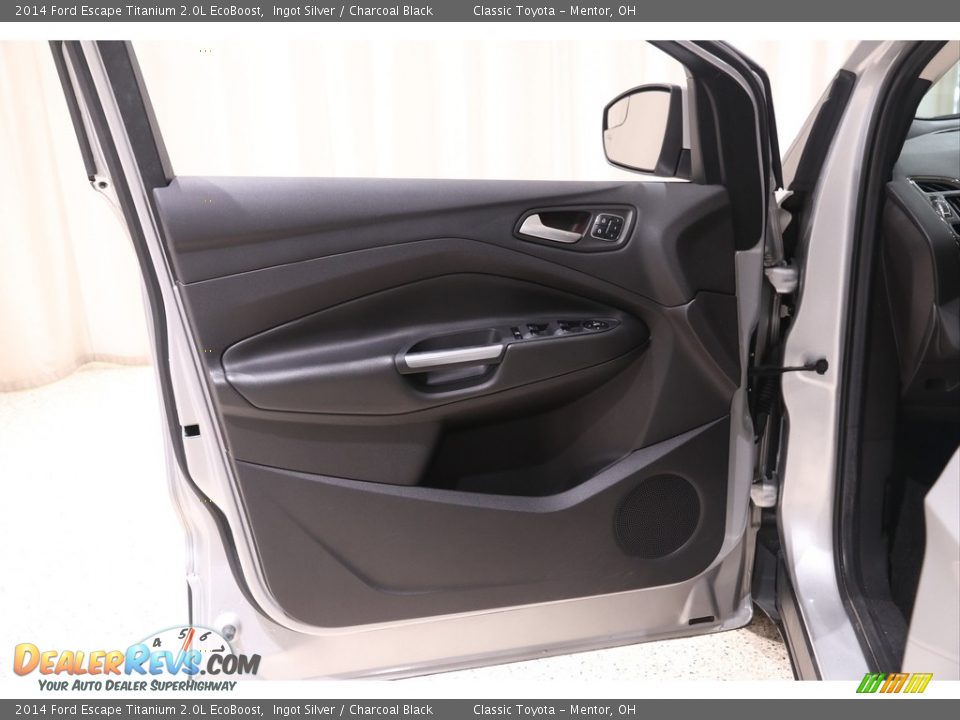 2014 Ford Escape Titanium 2.0L EcoBoost Ingot Silver / Charcoal Black Photo #5