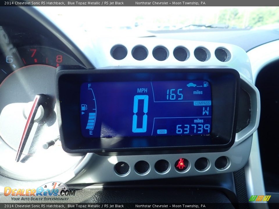 Controls of 2014 Chevrolet Sonic RS Hatchback Photo #29