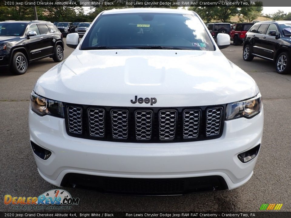 2020 Jeep Grand Cherokee Altitude 4x4 Bright White / Black Photo #2