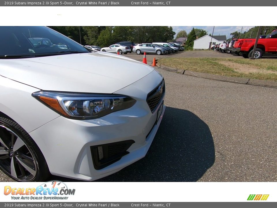 2019 Subaru Impreza 2.0i Sport 5-Door Crystal White Pearl / Black Photo #28