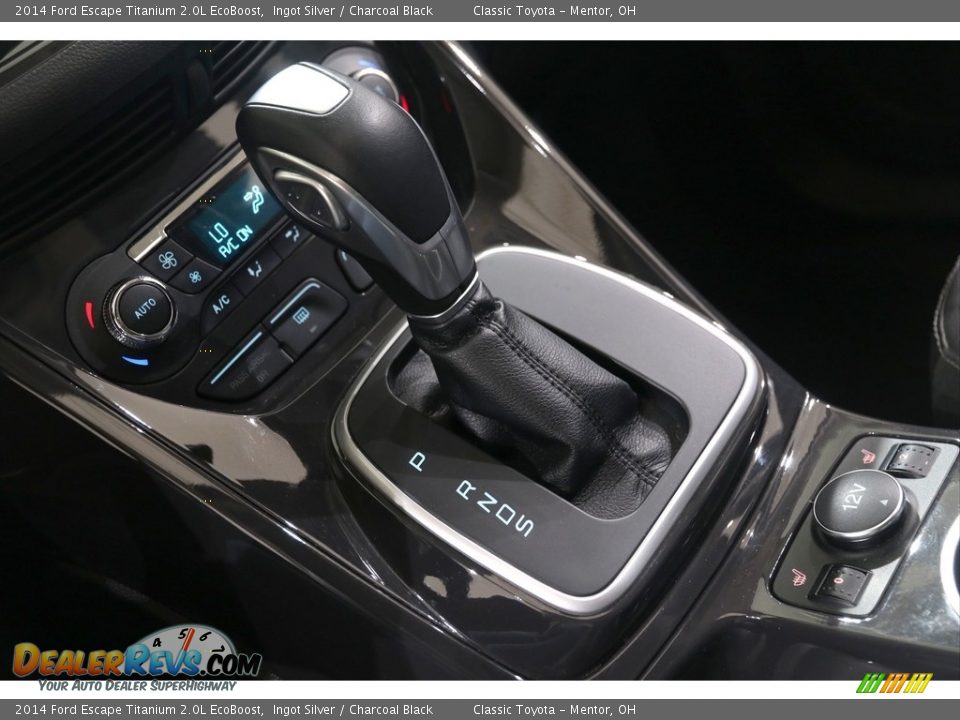 2014 Ford Escape Titanium 2.0L EcoBoost Ingot Silver / Charcoal Black Photo #19