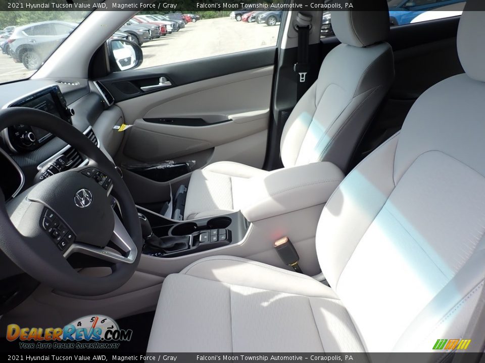 2021 Hyundai Tucson Value AWD Magnetic Force / Gray Photo #11