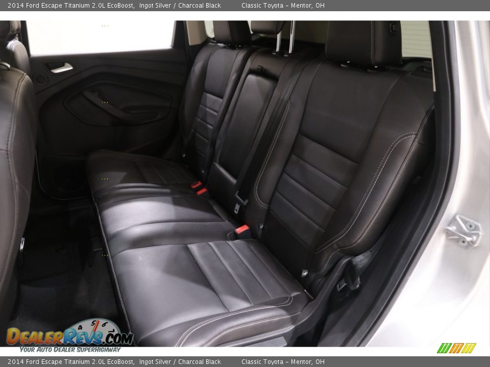 2014 Ford Escape Titanium 2.0L EcoBoost Ingot Silver / Charcoal Black Photo #23