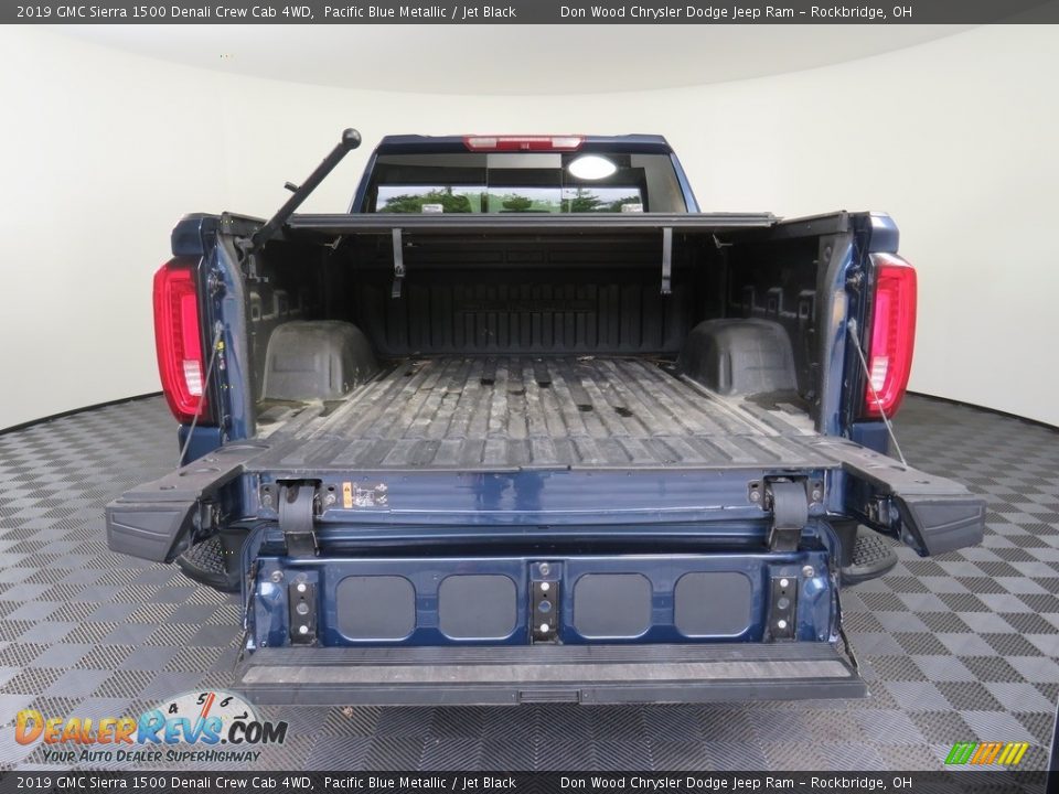 2019 GMC Sierra 1500 Denali Crew Cab 4WD Pacific Blue Metallic / Jet Black Photo #18