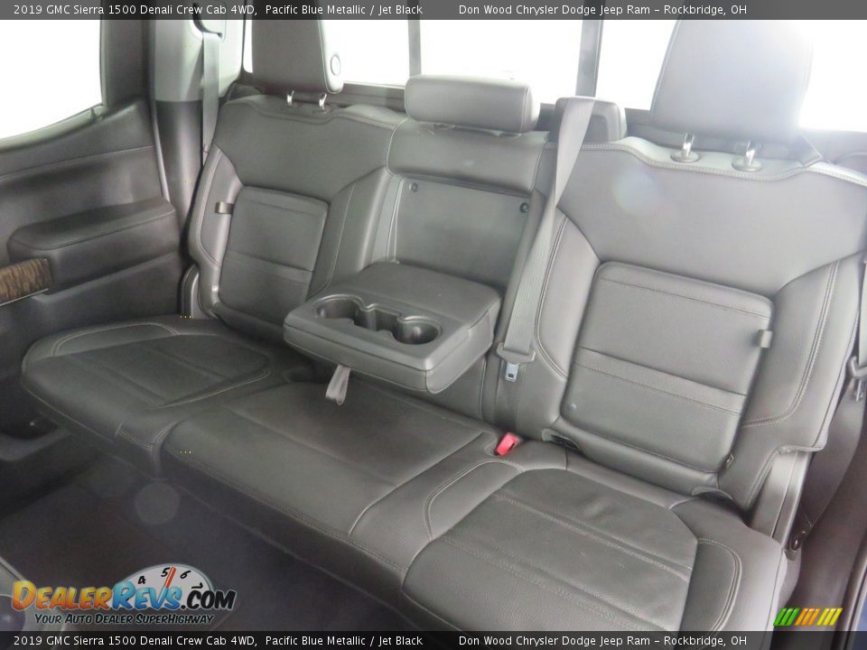 2019 GMC Sierra 1500 Denali Crew Cab 4WD Pacific Blue Metallic / Jet Black Photo #27