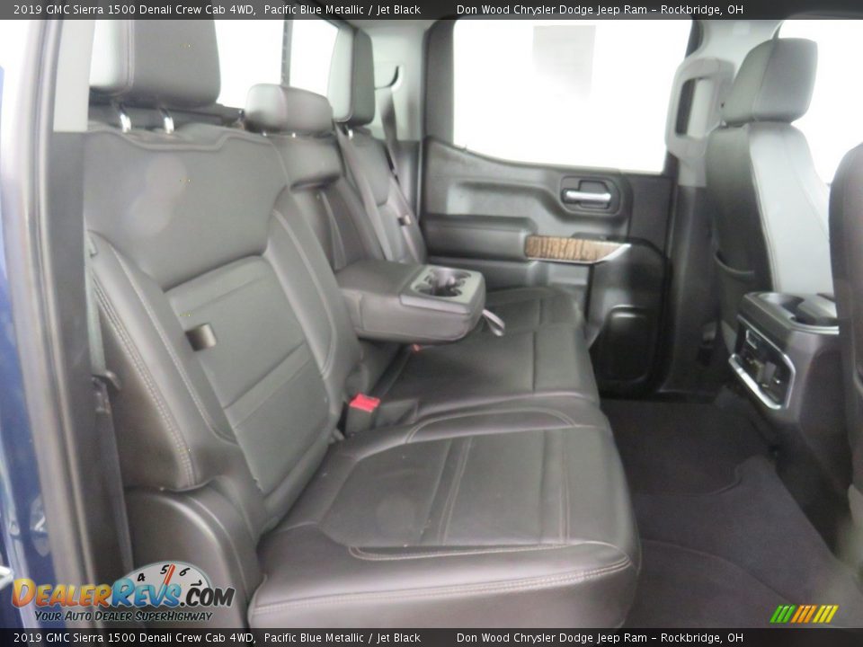 2019 GMC Sierra 1500 Denali Crew Cab 4WD Pacific Blue Metallic / Jet Black Photo #33