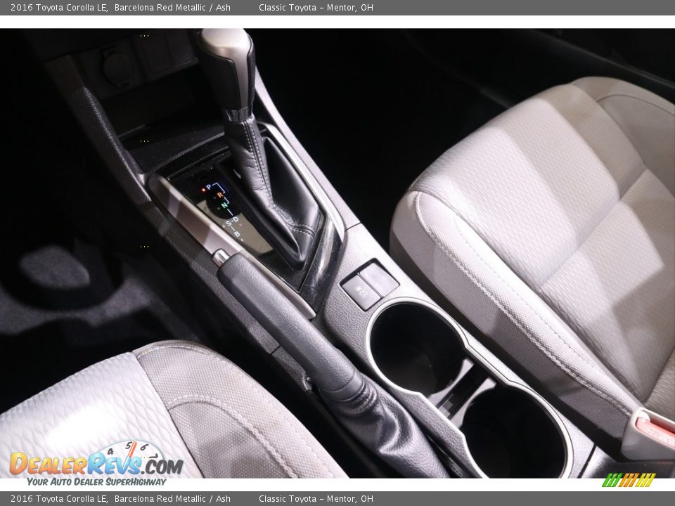 2016 Toyota Corolla LE Barcelona Red Metallic / Ash Photo #14