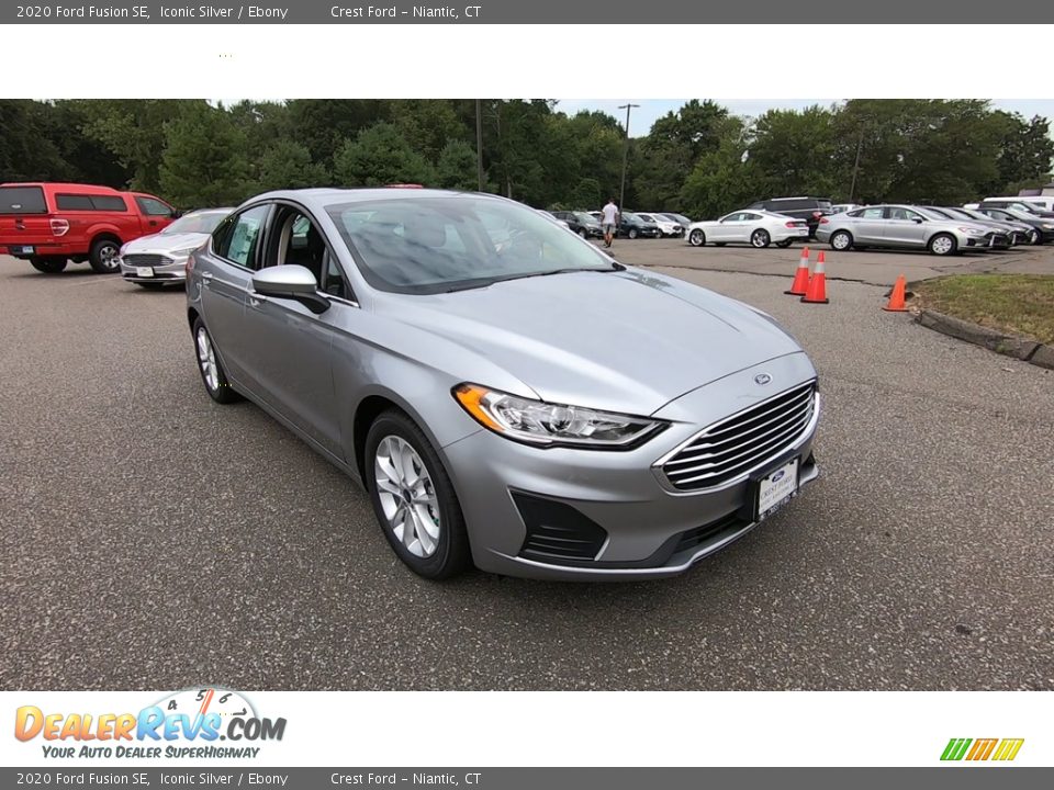 2020 Ford Fusion SE Iconic Silver / Ebony Photo #1