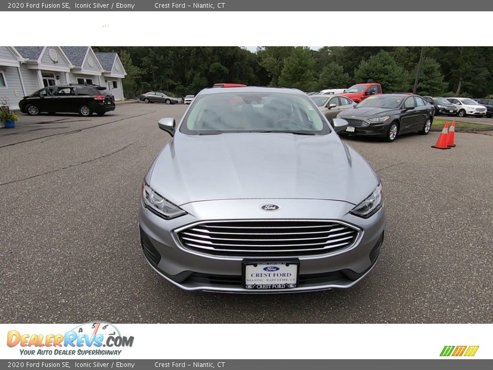 2020 Ford Fusion SE Iconic Silver / Ebony Photo #2