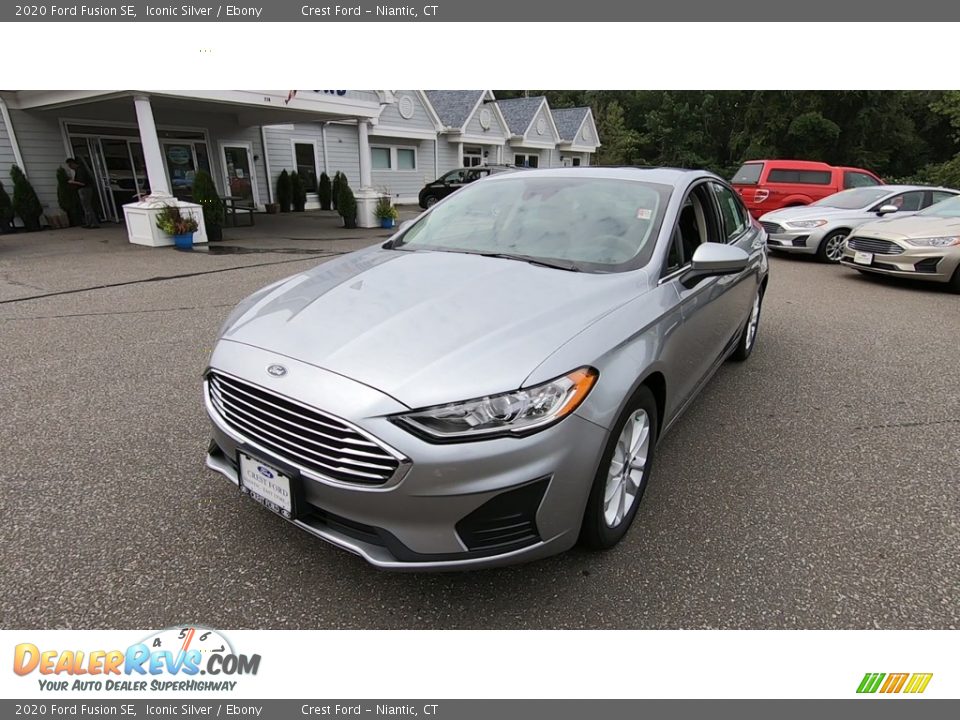 2020 Ford Fusion SE Iconic Silver / Ebony Photo #3