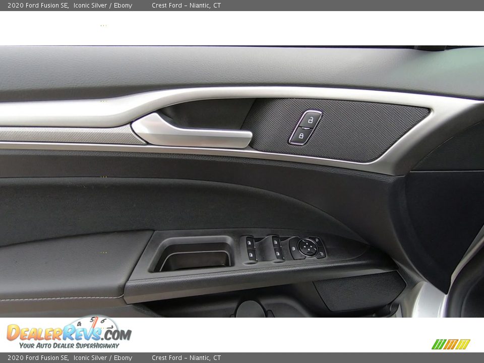 2020 Ford Fusion SE Iconic Silver / Ebony Photo #13