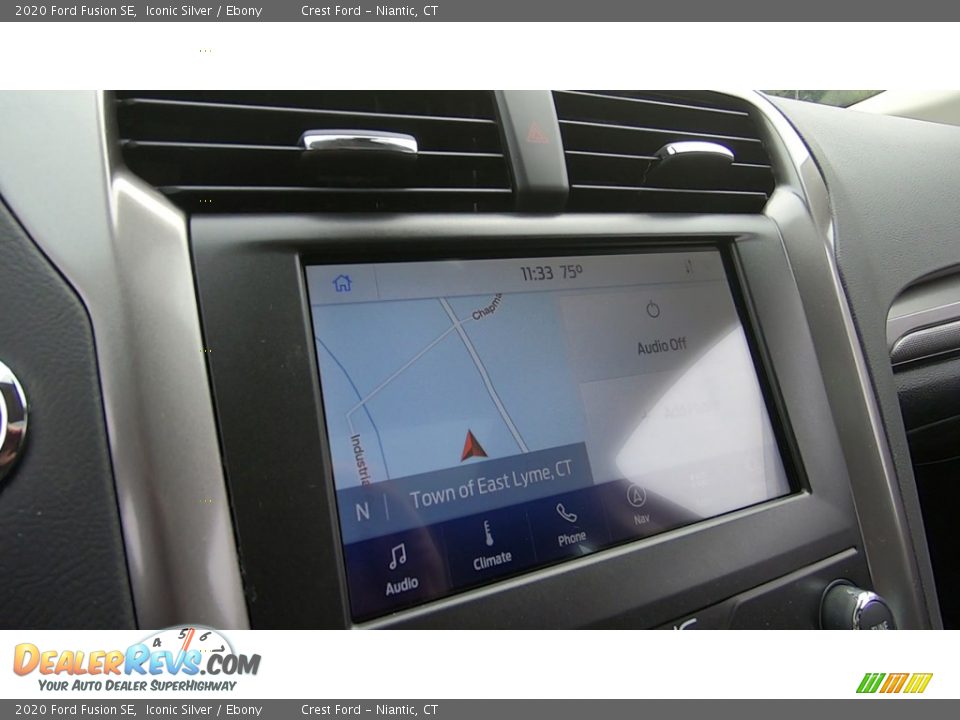 2020 Ford Fusion SE Iconic Silver / Ebony Photo #15