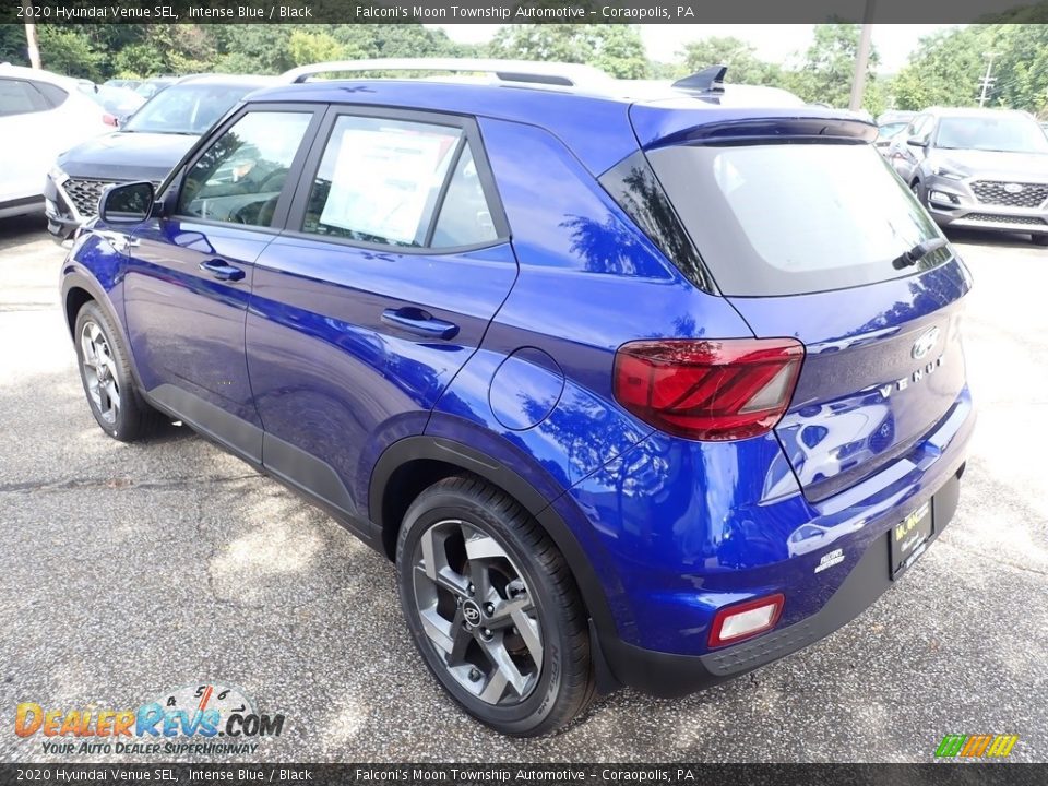 2020 Hyundai Venue SEL Intense Blue / Black Photo #6