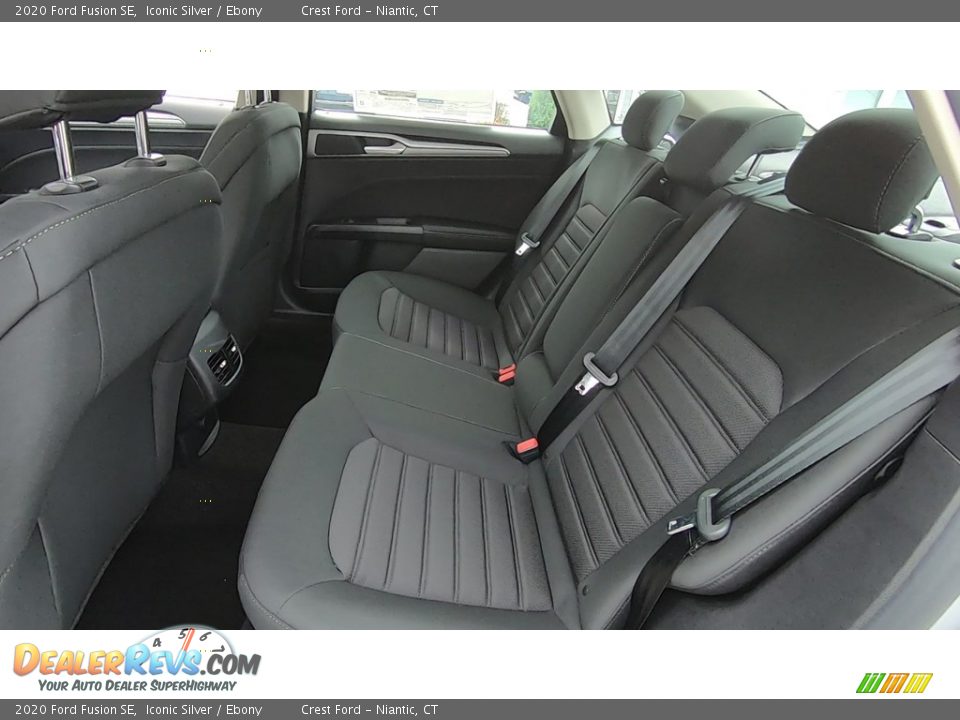 2020 Ford Fusion SE Iconic Silver / Ebony Photo #19