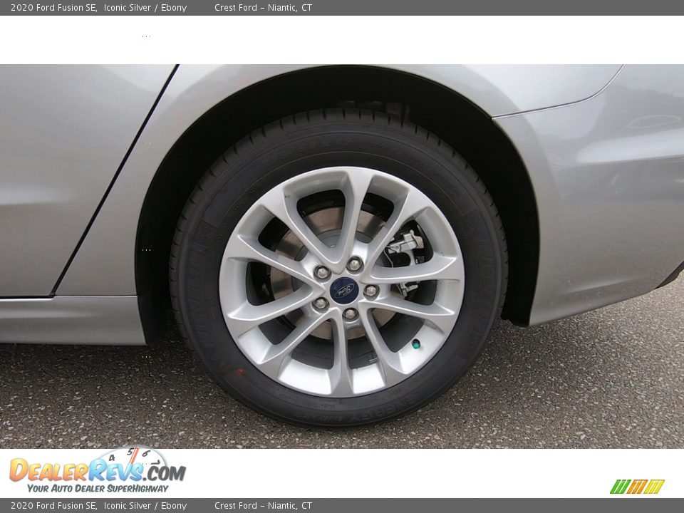 2020 Ford Fusion SE Iconic Silver / Ebony Photo #21
