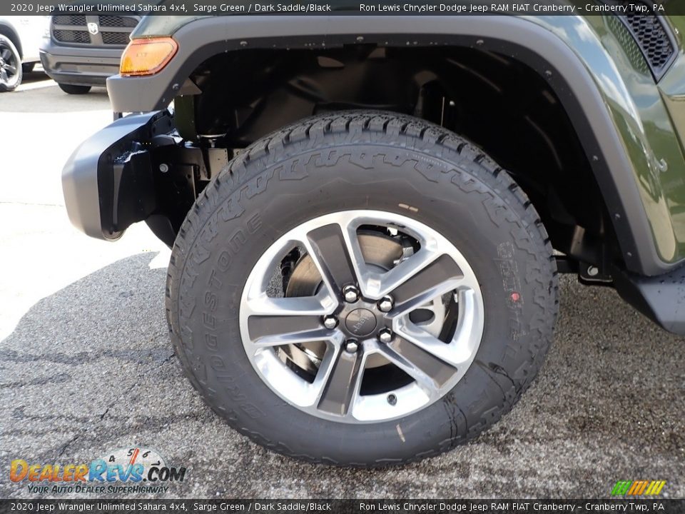 2020 Jeep Wrangler Unlimited Sahara 4x4 Wheel Photo #10