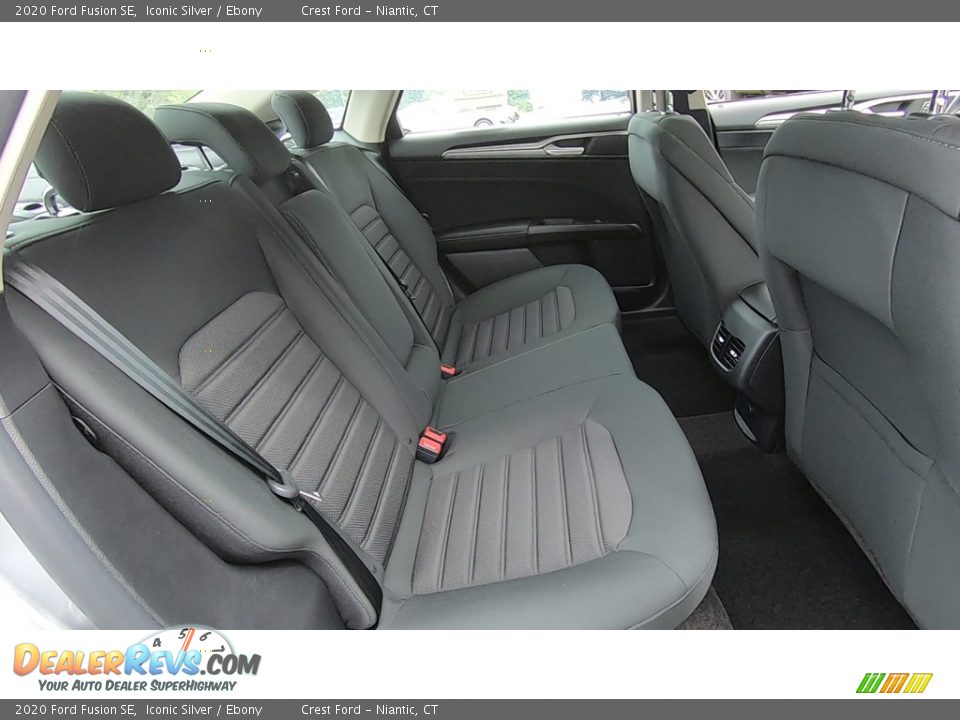 2020 Ford Fusion SE Iconic Silver / Ebony Photo #24