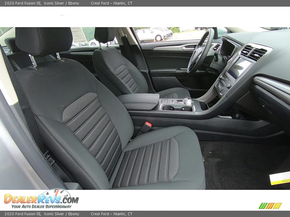 2020 Ford Fusion SE Iconic Silver / Ebony Photo #25