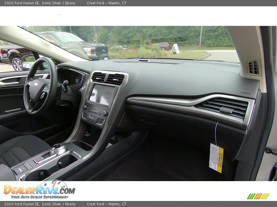 2020 Ford Fusion SE Iconic Silver / Ebony Photo #26