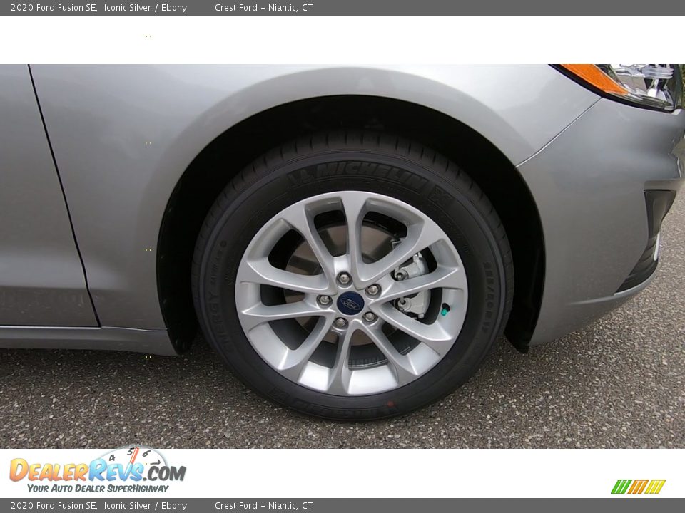 2020 Ford Fusion SE Iconic Silver / Ebony Photo #27