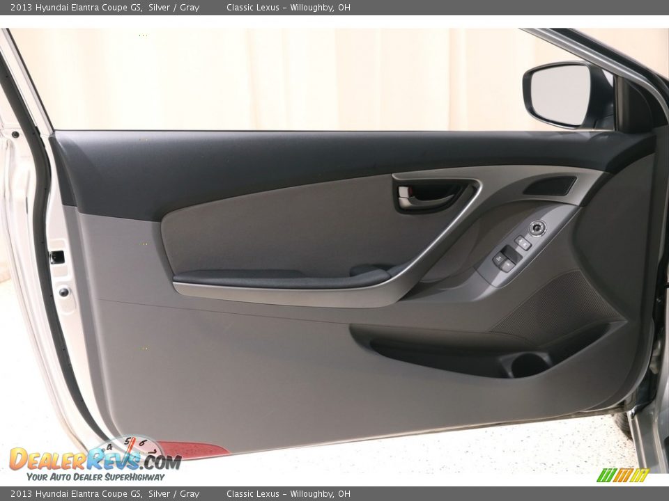 2013 Hyundai Elantra Coupe GS Silver / Gray Photo #4