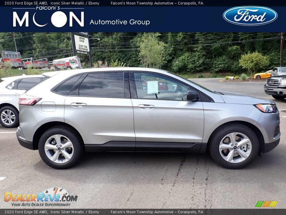 2020 Ford Edge SE AWD Iconic Silver Metallic / Ebony Photo #1