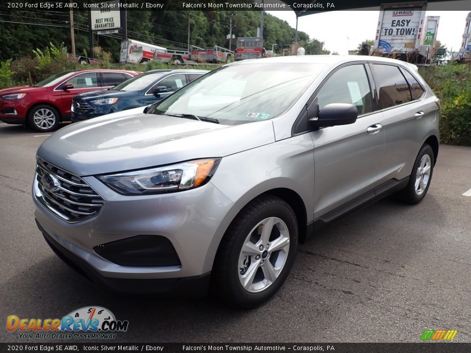 2020 Ford Edge SE AWD Iconic Silver Metallic / Ebony Photo #2