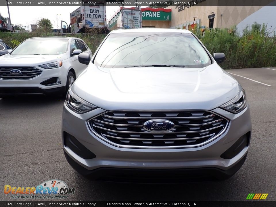 2020 Ford Edge SE AWD Iconic Silver Metallic / Ebony Photo #7