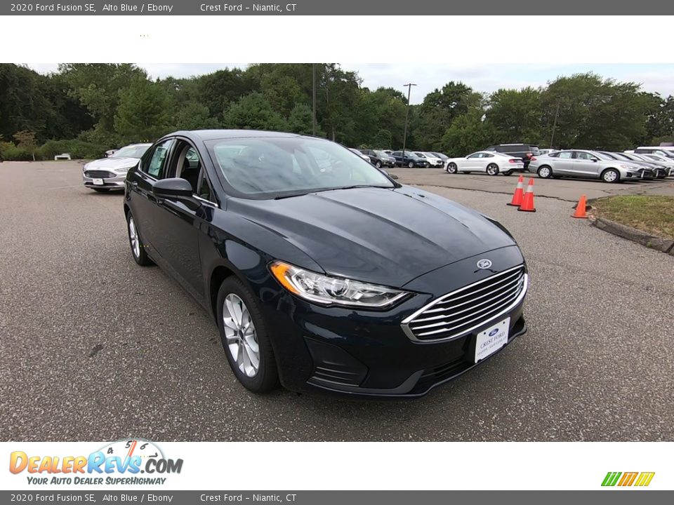 2020 Ford Fusion SE Alto Blue / Ebony Photo #1