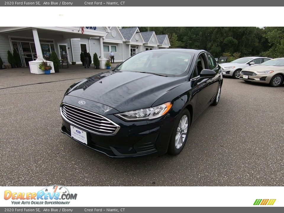 2020 Ford Fusion SE Alto Blue / Ebony Photo #3