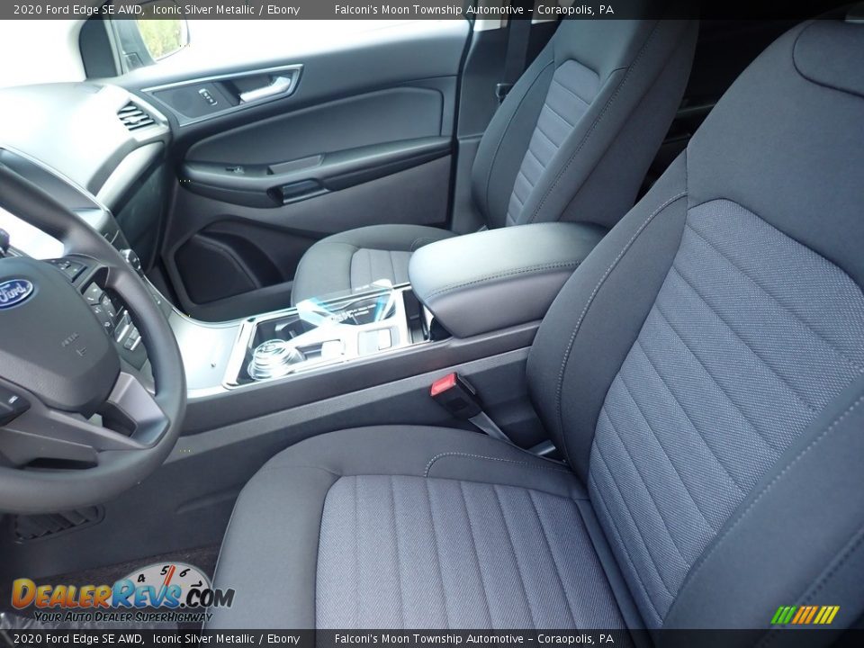 2020 Ford Edge SE AWD Iconic Silver Metallic / Ebony Photo #11