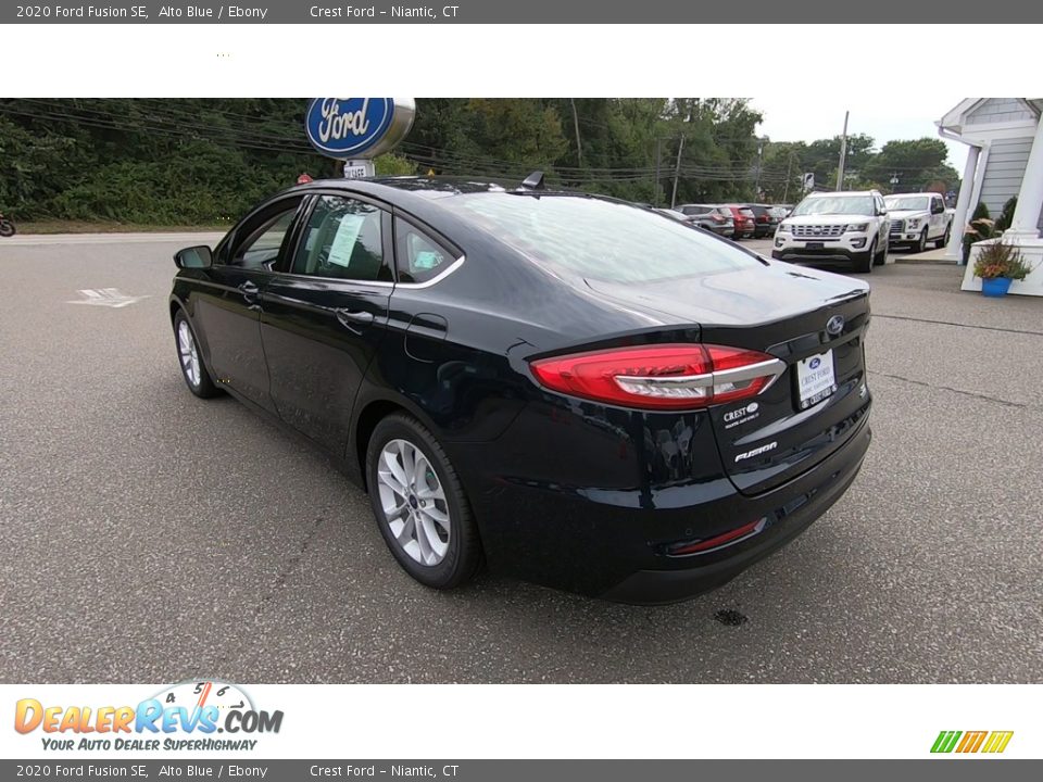 2020 Ford Fusion SE Alto Blue / Ebony Photo #5