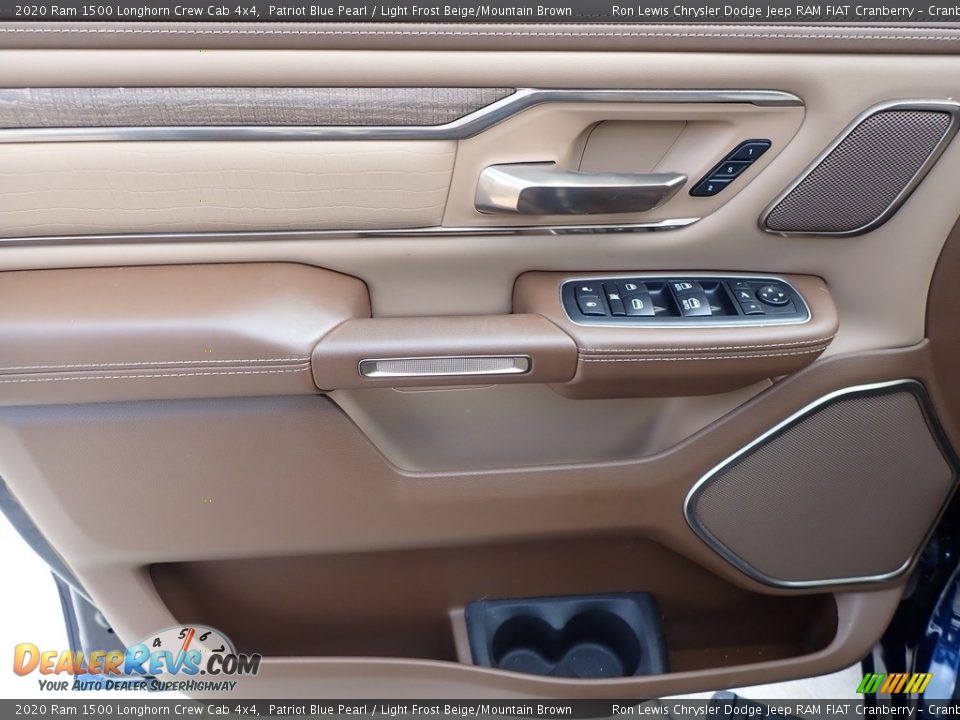 Door Panel of 2020 Ram 1500 Longhorn Crew Cab 4x4 Photo #15