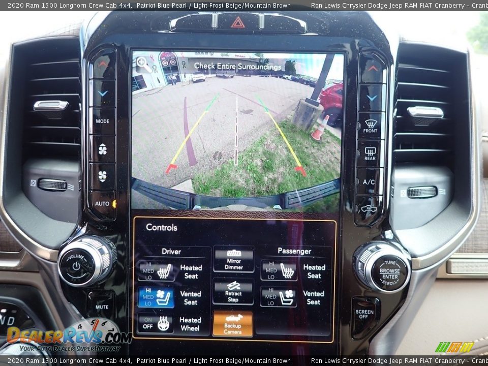 Navigation of 2020 Ram 1500 Longhorn Crew Cab 4x4 Photo #18