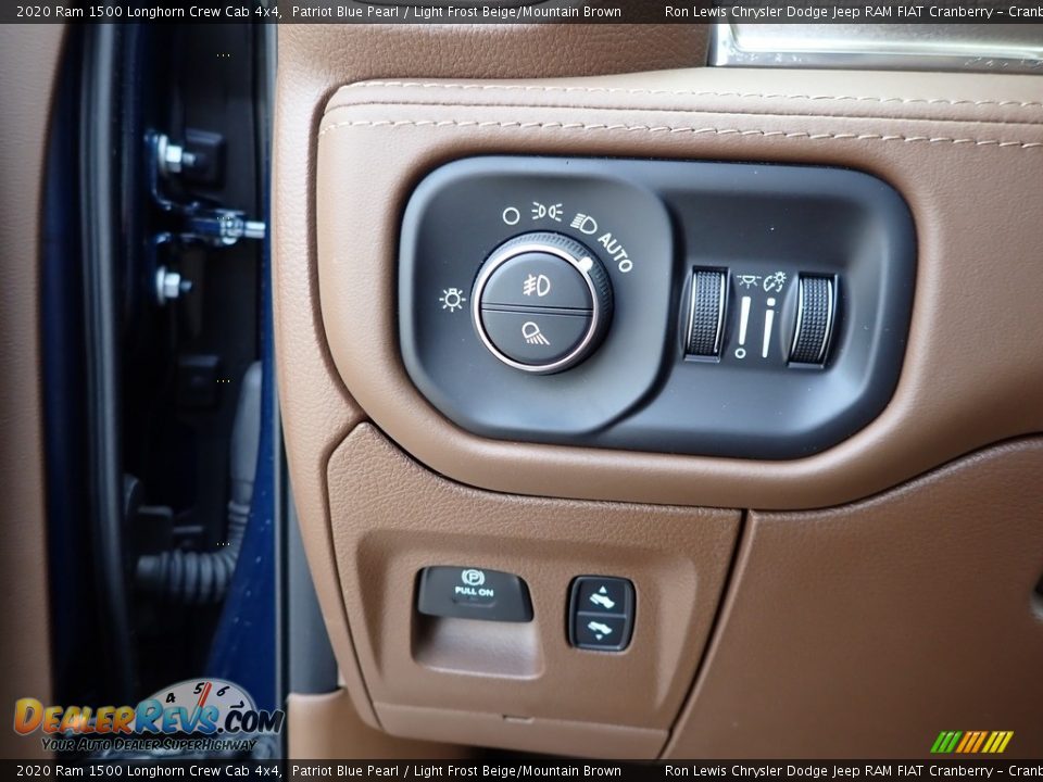 Controls of 2020 Ram 1500 Longhorn Crew Cab 4x4 Photo #19