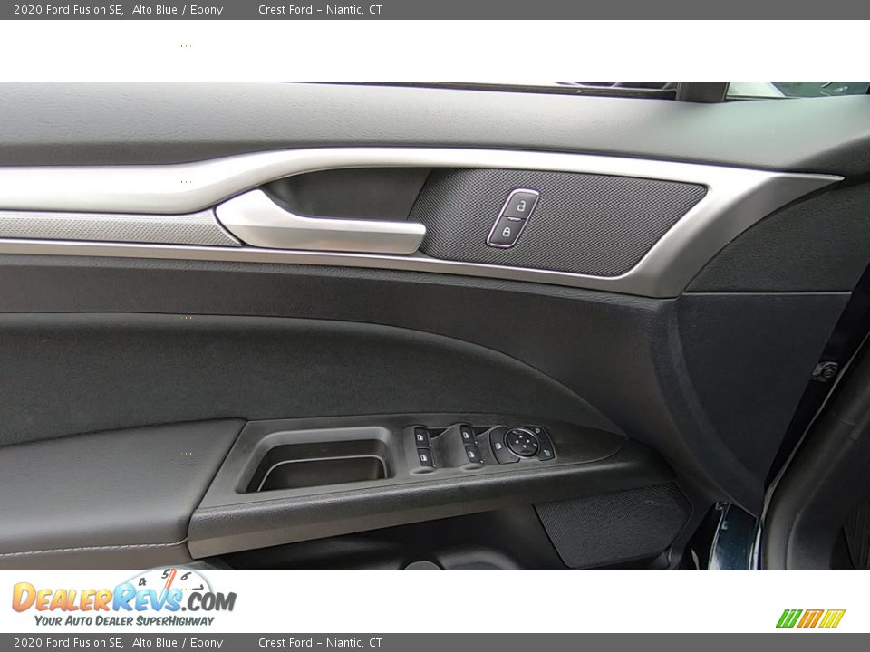 2020 Ford Fusion SE Alto Blue / Ebony Photo #13