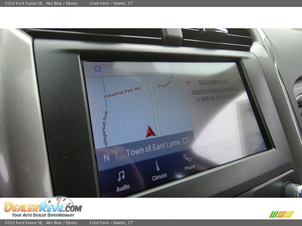 2020 Ford Fusion SE Alto Blue / Ebony Photo #15