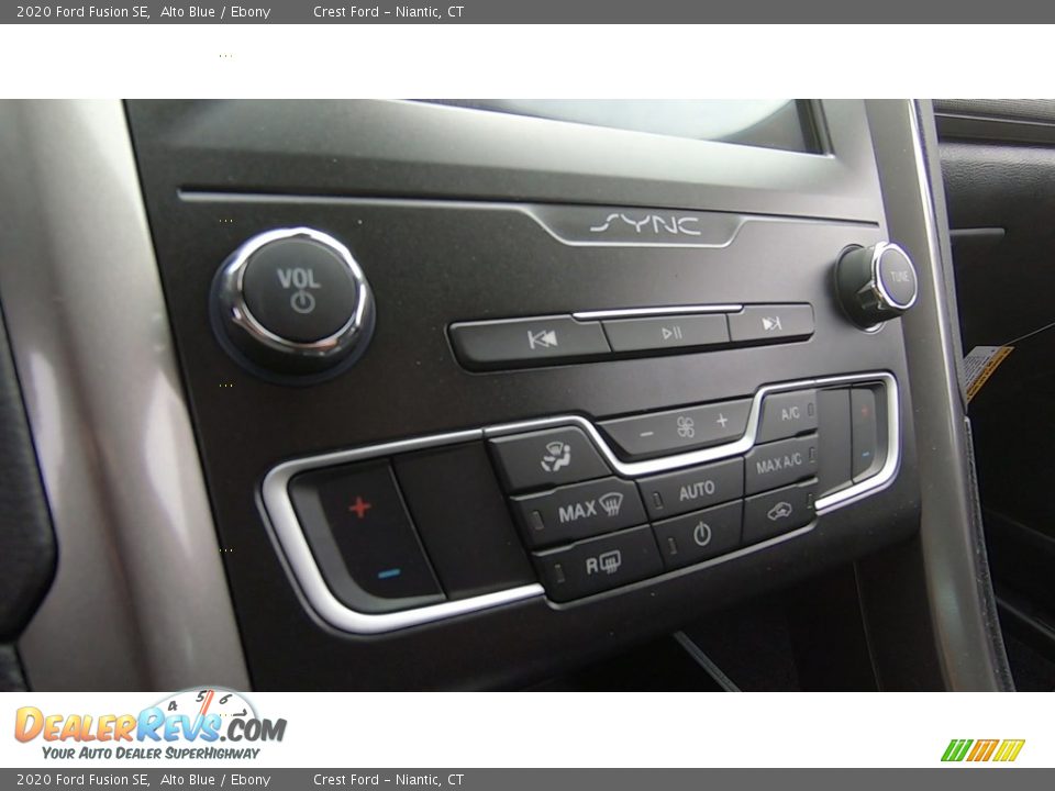 2020 Ford Fusion SE Alto Blue / Ebony Photo #16