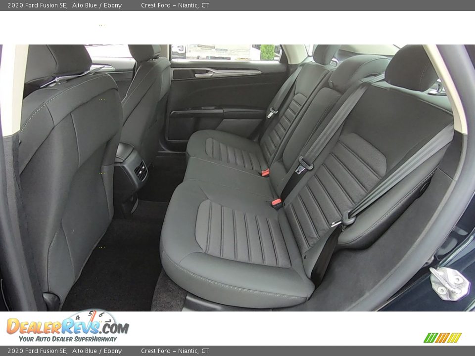 2020 Ford Fusion SE Alto Blue / Ebony Photo #18