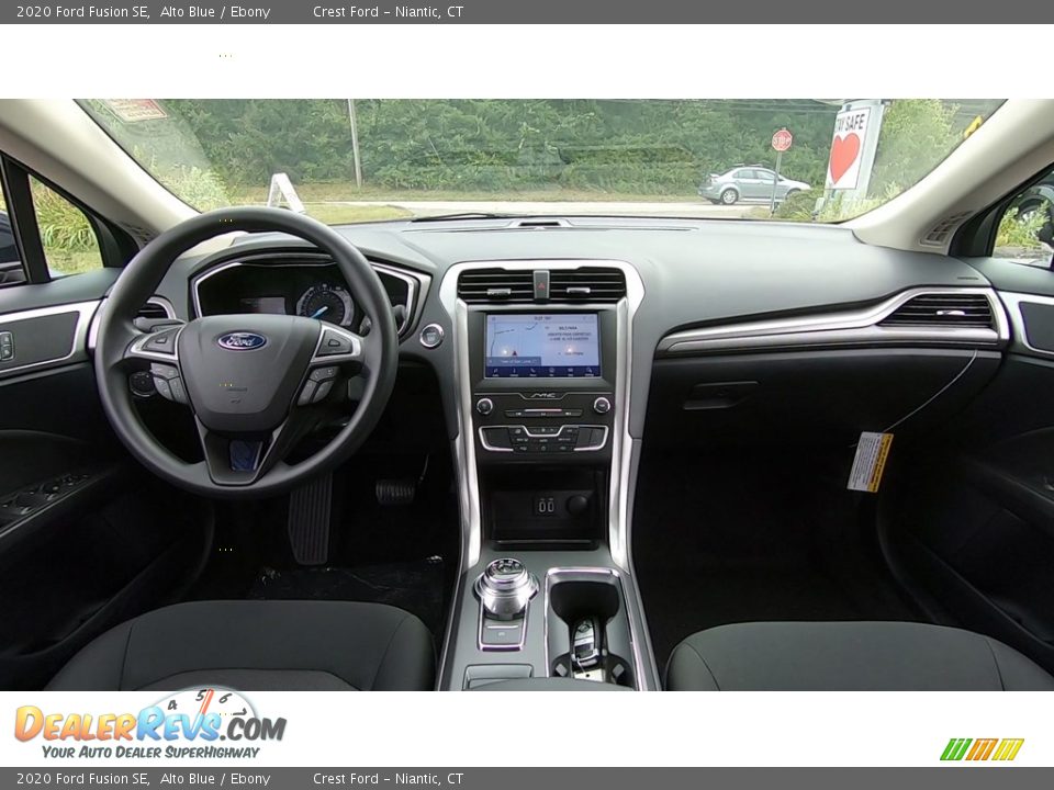 2020 Ford Fusion SE Alto Blue / Ebony Photo #19